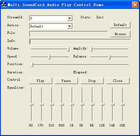 UM Multi Sound Card Audio Play Control